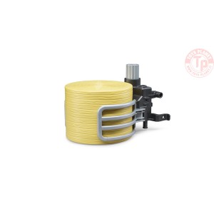 PINZA TRASPORTO BALLE FIENO CON BALLA ROTONDA BRUDER 02332 BRUDER