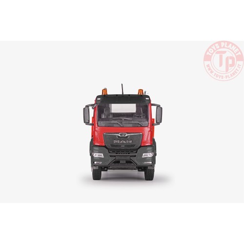 MAN TGS NN due assi con cassone ribaltabile - rosso CONRAD 81165/0 CONRAD