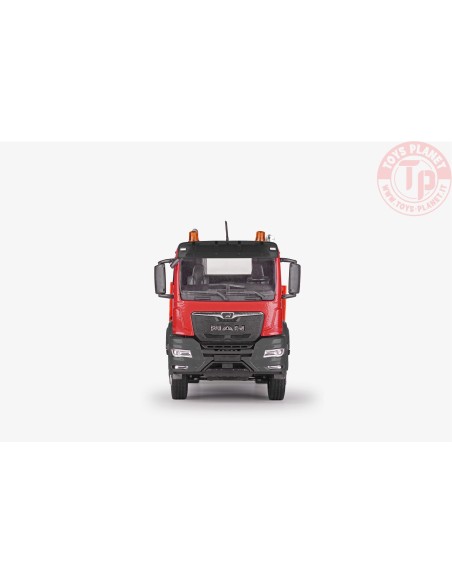 MAN TGS NN due assi con cassone ribaltabile - rosso CONRAD 81165/0 CONRAD