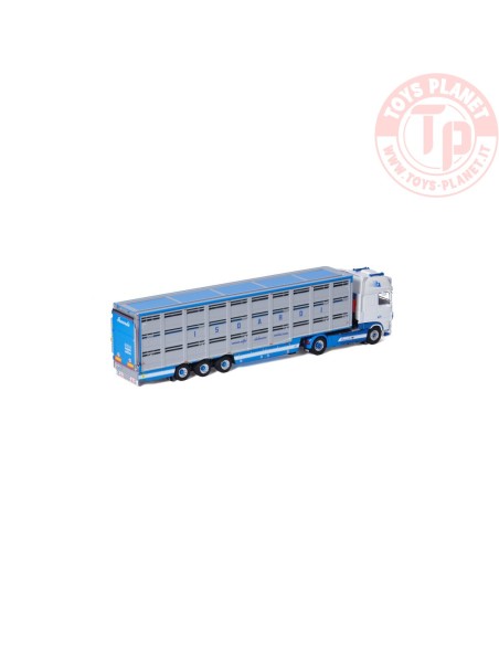 DAF XF SUPER SPACE CAB MY2017 4X2 LIVE STOCK TRAILER - 3 AXLE - Isoardi WSI 01-3405 WSI MODELS DAF XF SUPER SPACE CAB MY2017 4X2 LIVE STOCK TRAILER - 3 AXLE - Isoardi WSI 01-3405 WSI MODELS