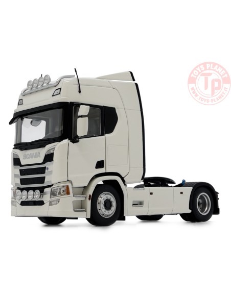 Scania R500 4x2 white MARGE MODELS 2014-01 MARGE MODELS