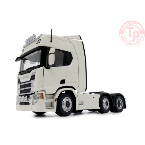 Scania R500 6x2 white MARGE MODELS 2015-01 MARGE MODELS