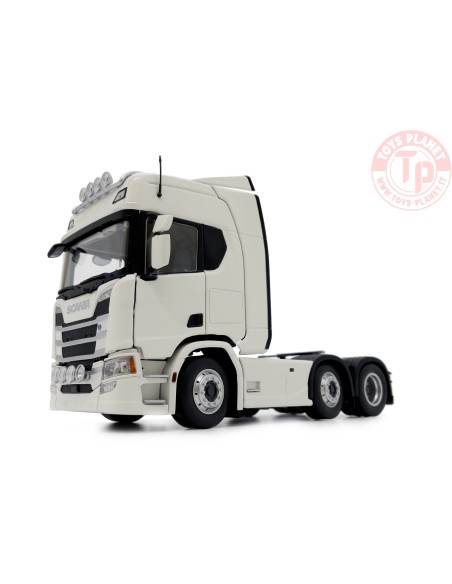 Scania R500 6x2 white MARGE MODELS 2015-01 MARGE MODELS