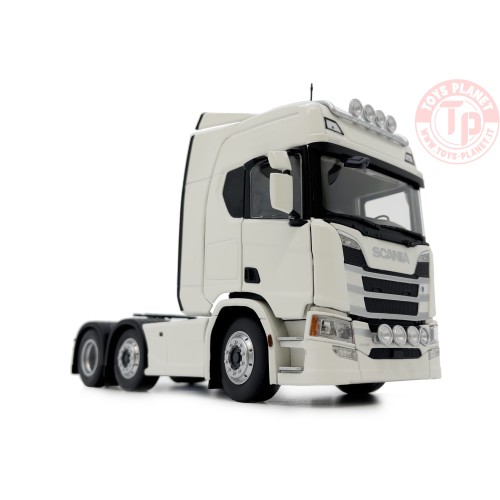 Scania R500 6x2 white MARGE MODELS 2015-01 MARGE MODELS