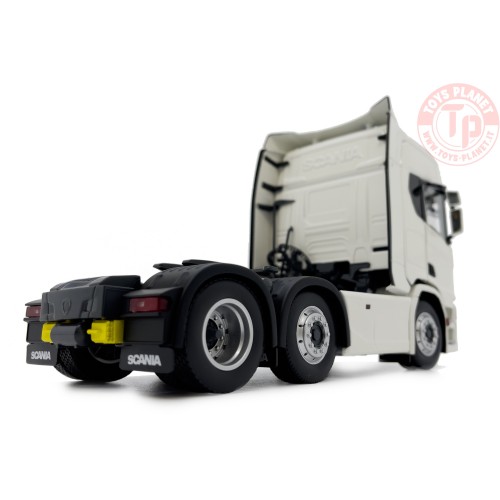 Scania R500 6x2 white MARGE MODELS 2015-01 MARGE MODELS