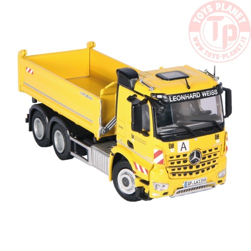 Mercedes-Benz Arocs 6x4 Meiller Kipper "Leonhard Weiss" NZG 923/01 NZG