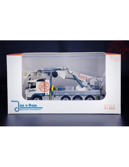 VOLVO FM500 CON GRU ERKIN DA 200 TONNELLATE - VAN DAM IMC MODELS 31-0248 IMC MODELS VOLVO FM500 CON GRU ERKIN DA 200 TONNELLATE - VAN DAM IMC MODELS 31-0248 IMC MODELS