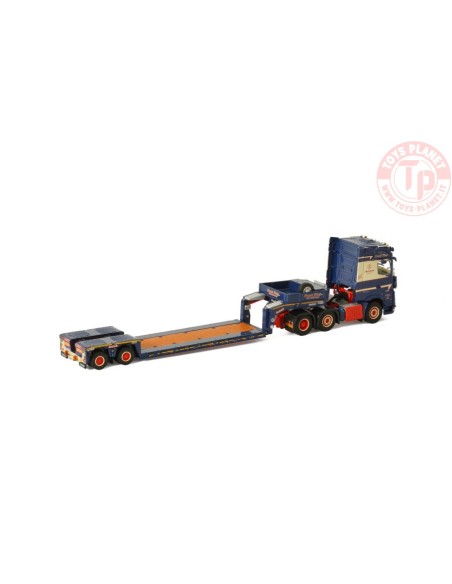 MERCEDES-BENZ ACTROS MP4 BIG SPACE 6X2 TWINSTEER LOW LOADER EURO - 2 AXLE - Frank Wulf WSI 01-3423 WSI MODELS MERCEDES-BENZ ACTROS MP4 BIG SPACE 6X2 TWINSTEER LOW LOADER EURO - 2 AXLE - Frank Wulf WSI 01-3423 WSI MODELS