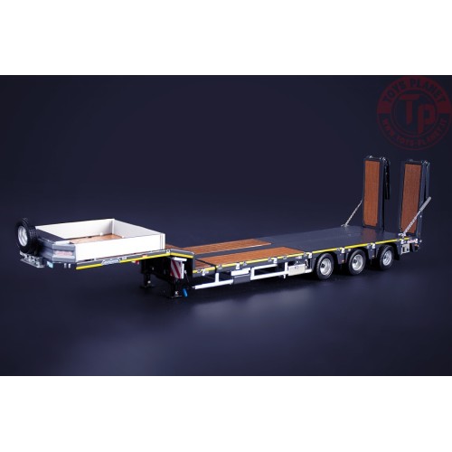 NOOTEBOOM MCOS SEMI LOW LOADER 3 AXLE WITH RAMPS GREY SERIES IMC MODELS 33-0186 IMC MODELS