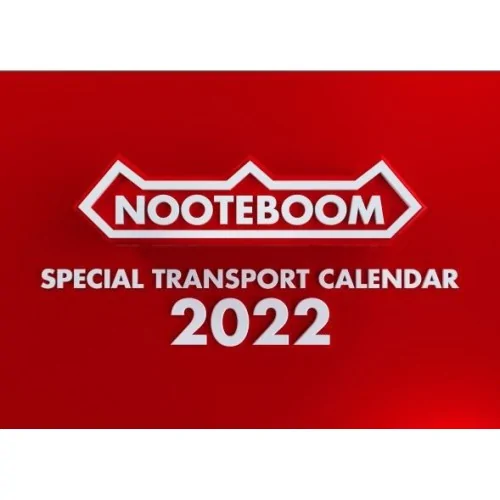 SPECIAL TRANSPORT CALENDAR 2022 NOOTEBOOM ABBIGLIAMENTO E ACCESSORI