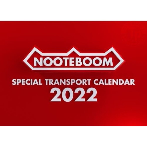 SPECIAL TRANSPORT CALENDAR 2022 NOOTEBOOM ABBIGLIAMENTO E ACCESSORI