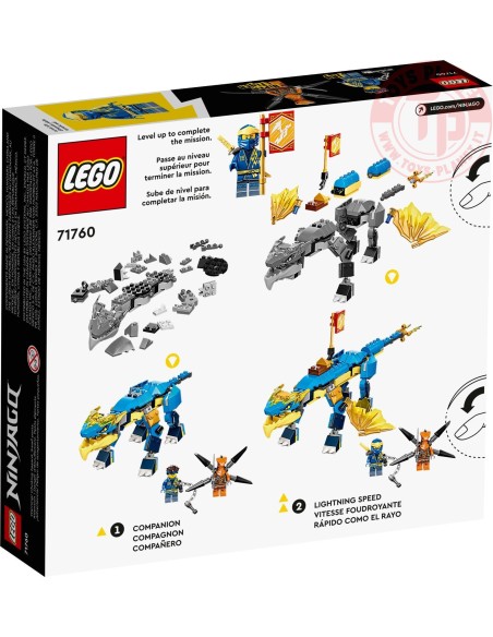 Dragone del tuono di Jay - EVOLUTION LEGO NINJAGO 71760 LEGO Dragone del tuono di Jay - EVOLUTION LEGO NINJAGO 71760 LEGO