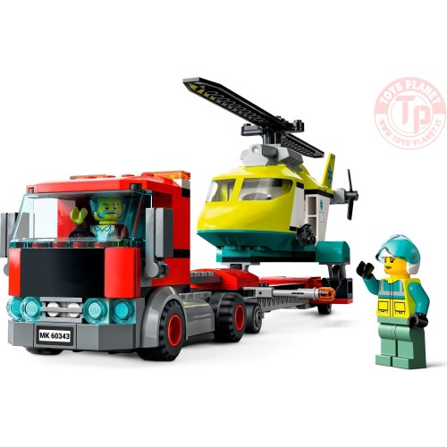 Trasportatore di elicotteri di salvataggio LEGO CITY 60343 LEGO