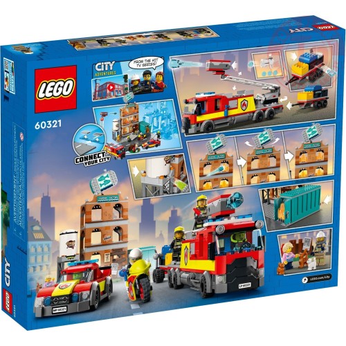 Vigili del Fuoco LEGO CITY 60321 LEGO