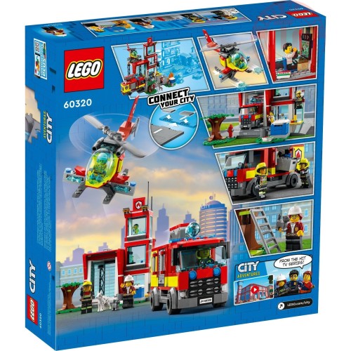 Caserma dei Pompieri LEGO CITY 60320 LEGO