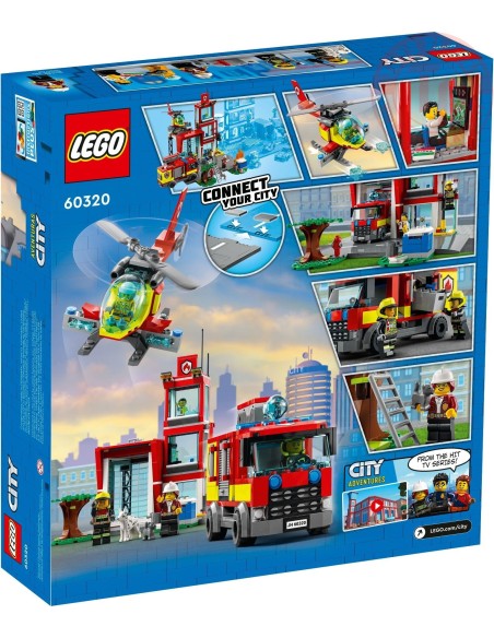 Caserma dei Pompieri LEGO CITY 60320 LEGO Caserma dei Pompieri LEGO CITY 60320 LEGO