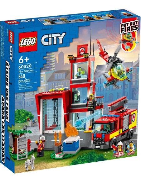 Caserma dei Pompieri LEGO CITY 60320 LEGO