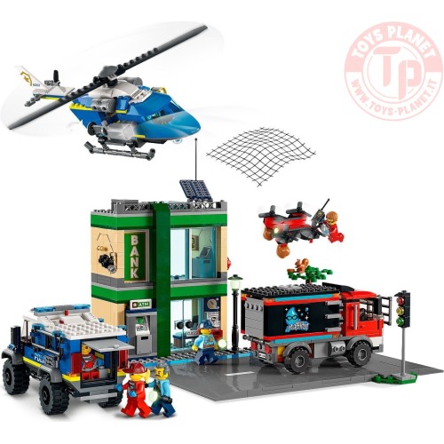 Inseguimento della polizia alla banca LEGO CITY 60317 LEGO