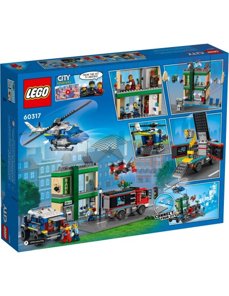 Inseguimento della polizia alla banca LEGO CITY 60317 LEGO