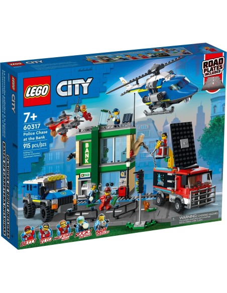 Inseguimento della polizia alla banca LEGO CITY 60317 LEGO
