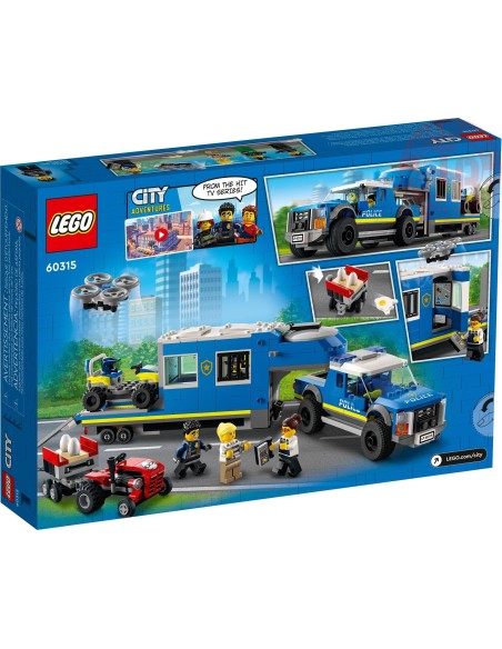 Camion centro di comando della polizia LEGO CITY 60315 LEGO