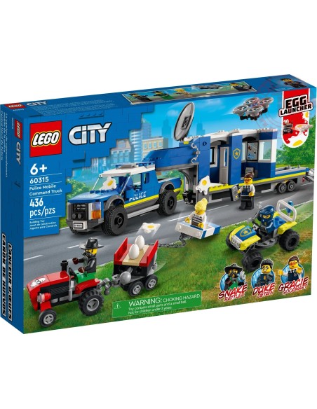 Camion centro di comando della polizia LEGO CITY 60315 LEGO