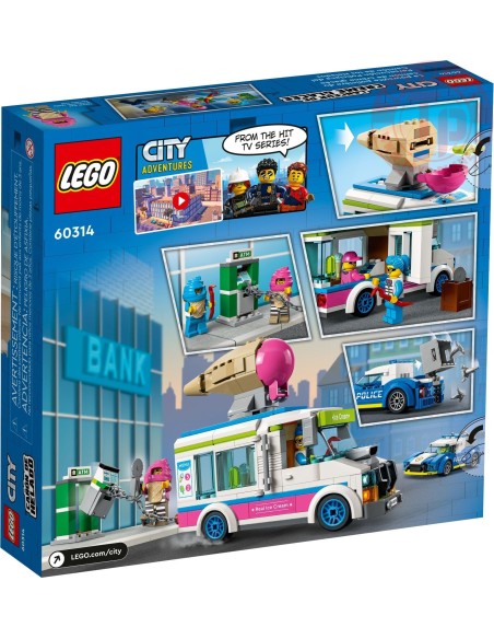 Il furgone dei gelati e l’inseguimento della polizia LEGO CITY 60314 LEGO Il furgone dei gelati e l’inseguimento della polizia LEGO CITY 60314 LEGO