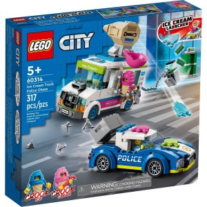 Il furgone dei gelati e l’inseguimento della polizia LEGO CITY 60314 LEGO