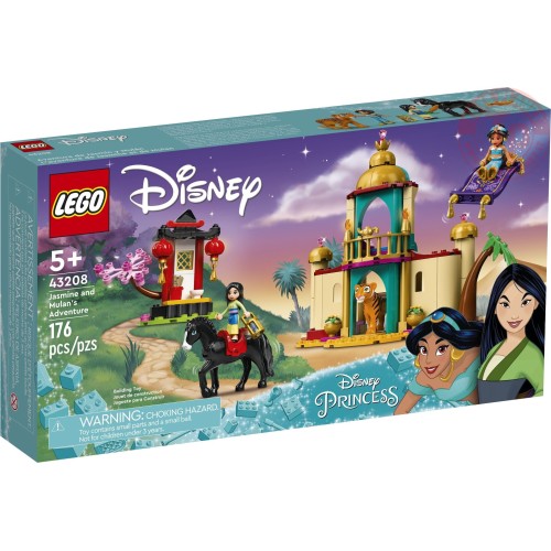 L’avventura di Jasmine e Mulan LEGO DISNEY 43208 LEGO