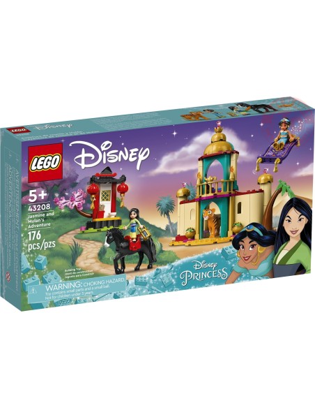 L’avventura di Jasmine e Mulan LEGO DISNEY 43208 LEGO