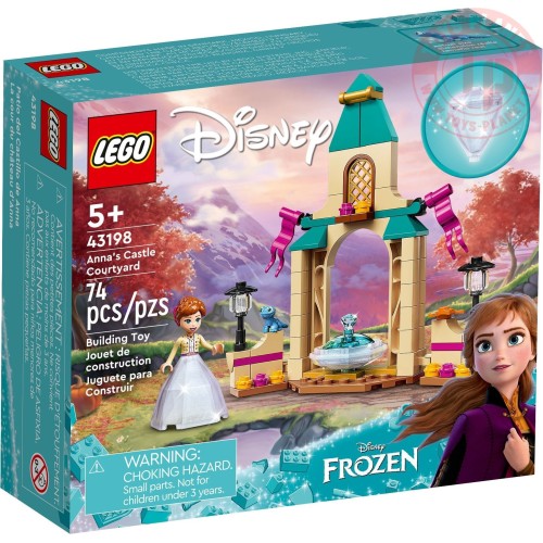 Il cortile del castello di Anna LEGO DISNEY 43128 LEGO