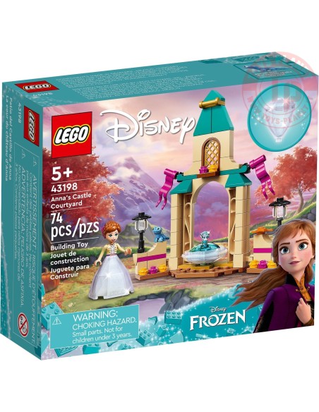Il cortile del castello di Anna LEGO DISNEY 43128 LEGO
