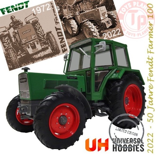 Fendt 108 LS 4WD Limited Edition 50 Years Fendt 100 UH 6333 UNIVERSAL HOBBIES