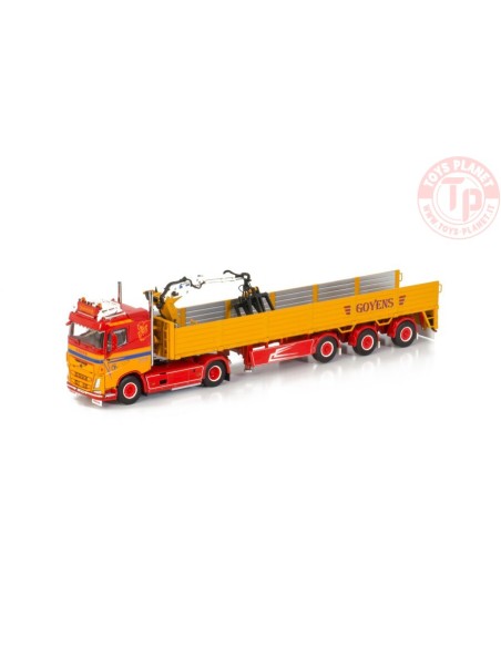 VOLVO FH4 SLEEPER CAB 4X2 BRICK TRAILER - 3 AXLE - Goyens WSI 01-3516 WSI MODELS