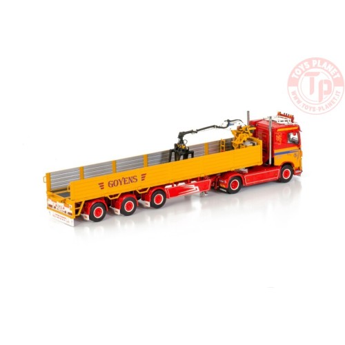 VOLVO FH4 SLEEPER CAB 4X2 BRICK TRAILER - 3 AXLE - Goyens WSI 01-3516 WSI MODELS