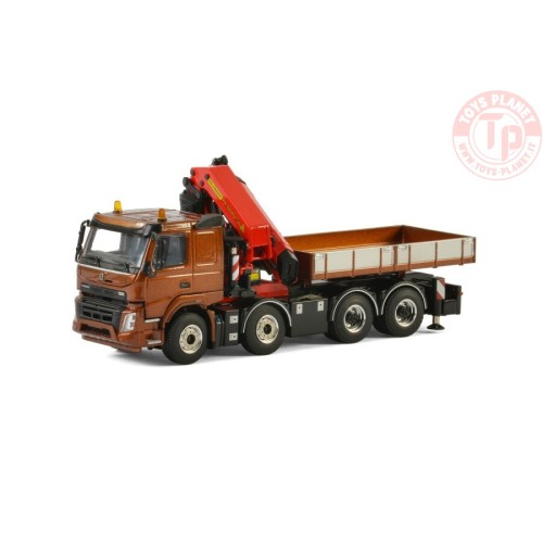 VOLVO FMX SLEEPER CAB 8X4 + PALFINGER 92002SH WSI 04-2055 WSI MODELS