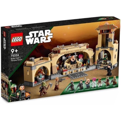 La sala del trono di Boba Fett LEGO STAR WARS 75326 STAR WARS