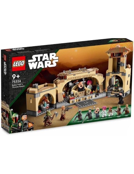 La sala del trono di Boba Fett LEGO STAR WARS 75326 STAR WARS