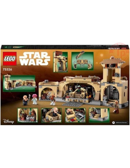La sala del trono di Boba Fett LEGO STAR WARS 75326 STAR WARS