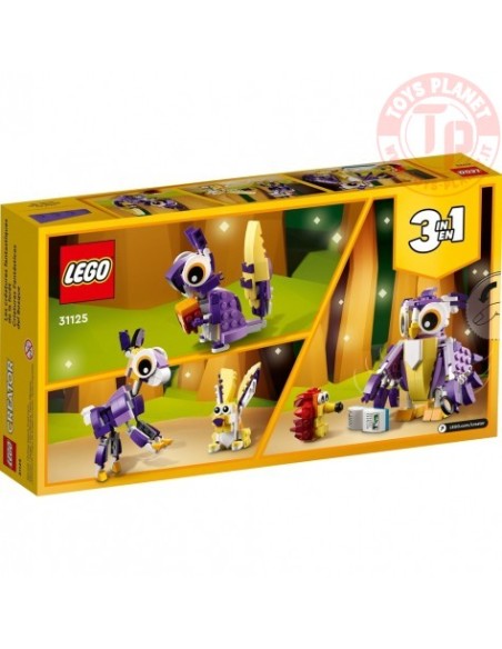 CREATURE DELLA FORESTA FANTASY LEGO CREATOR 31125 CREATOR CREATURE DELLA FORESTA FANTASY LEGO CREATOR 31125 CREATOR
