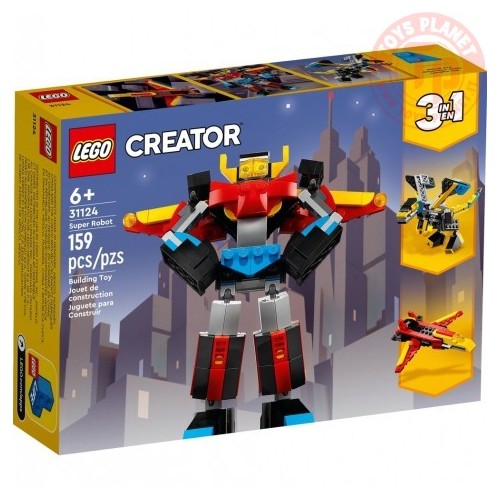 SUPER ROBOT LEGO CREATOR 31124 CREATOR