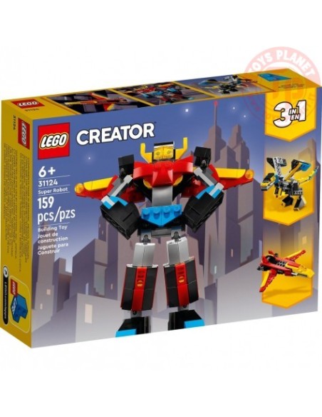 SUPER ROBOT LEGO CREATOR 31124 CREATOR