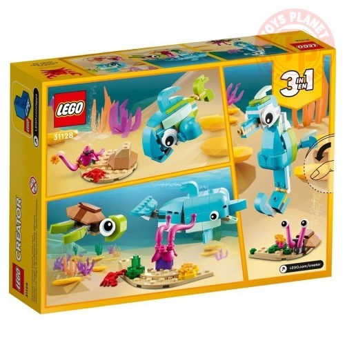 DELFINO E TARTARUGA LEGO CREATOR 31128 CREATOR
