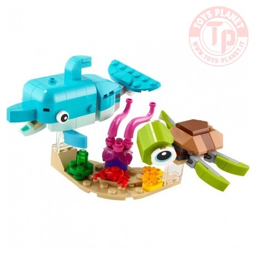 DELFINO E TARTARUGA LEGO CREATOR 31128 CREATOR