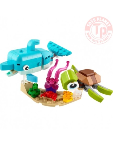 DELFINO E TARTARUGA LEGO CREATOR 31128 CREATOR
