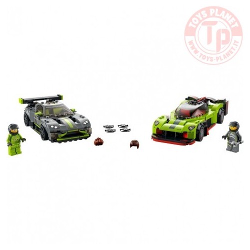 ASTON MARTIN VALKYRIE AMR PRO E ASTON MARTIN VANTAGE GT3 LEGO SPEED CHAMPIONS 76910 SPEED CHAMPIONS