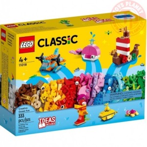 DIVERTIMENTO CREATIVO SULL’OCEANO LEGO CLASSIC 11018 CLASSIC