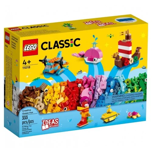 DIVERTIMENTO CREATIVO SULL’OCEANO LEGO CLASSIC 11018 CLASSIC