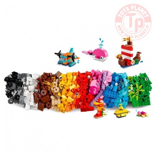 DIVERTIMENTO CREATIVO SULL’OCEANO LEGO CLASSIC 11018 CLASSIC