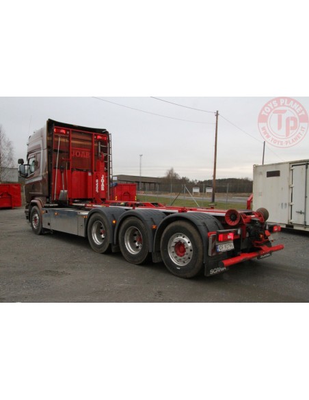 SCANIA R6 TOPLINE 8X4 RIGED TRUCK WITH HOOKLIFT SYSTEM + CONTAINER 40M3 - TONERUD WSI 01-3818 WSI MODELS SCANIA R6 TOPLINE 8X4 RIGED TRUCK WITH HOOKLIFT SYSTEM + CONTAINER 40M3 - TONERUD WSI 01-3818 WSI MODELS